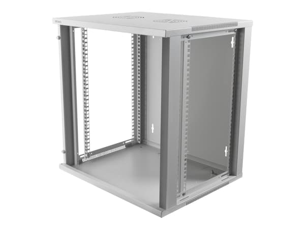 DELTACO 19-5412W - Kotelo - seinäkiinnitys, lattia-asennus - 12U - 19"