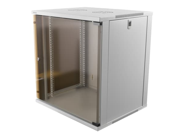 DELTACO 19-5412W - Kotelo - seinäkiinnitys, lattia-asennus - 12U - 19"