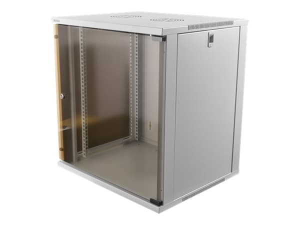 DELTACO 19-5412W - Kotelo - seinäkiinnitys, lattia-asennus - 12U - 19"