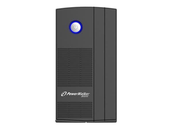 PowerWalker Basic VI 650 SB - UPS - AC 162 - 290 V - 360 watt - 650 VA - 5 Ah - USB - utgangskontakter: 2