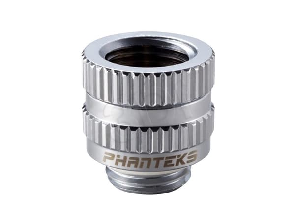 Phanteks Glacier Male to Female Rotary Adapter - Inpassning till vätskekylsystem - spegelkrom