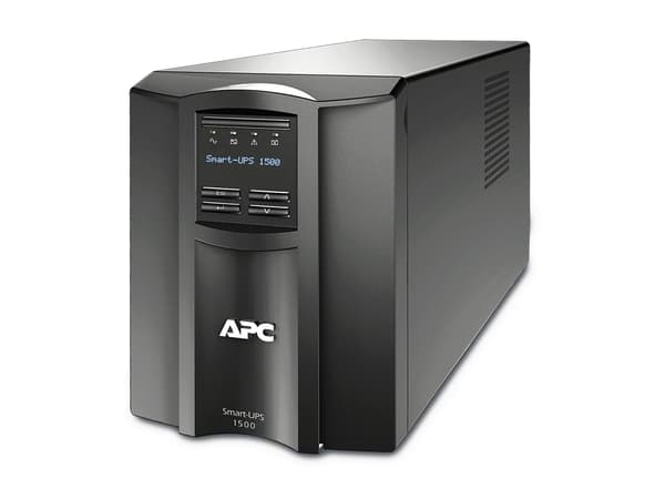APC Smart-UPS SMT1500IC - UPS - AC 220/230/240 V - 1000 Watt - 1500 VA - RS-232, USB - output-stikforbindelser: 8 - sort - med APC SmartConnect