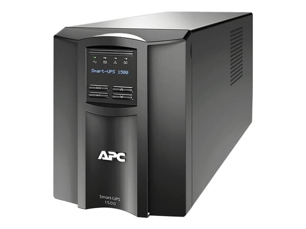 APC Smart-UPS SMT1500IC - UPS - AC 220/230/240 V - 1000 Watt - 1500 VA - RS-232, USB - output-stikforbindelser: 8 - sort - med APC SmartConnect