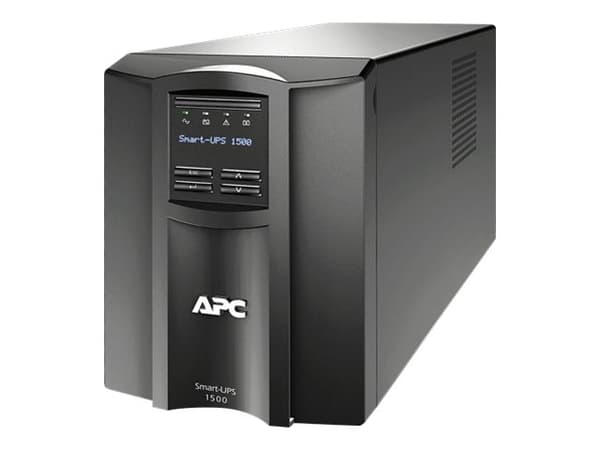 APC Smart-UPS SMT1500IC - UPS - AC 220/230/240 V - 1000 Watt - 1500 VA - RS-232, USB - output-stikforbindelser: 8 - sort - med APC SmartConnect musta