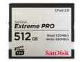Miniatyrbilde 2 av 5: SanDisk Extreme Pro - Flashminnekort - 512 GB - CFast 2.0