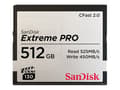 Miniatyrbilde 1 av 5: SanDisk Extreme Pro - Flashminnekort - 512 GB - CFast 2.0