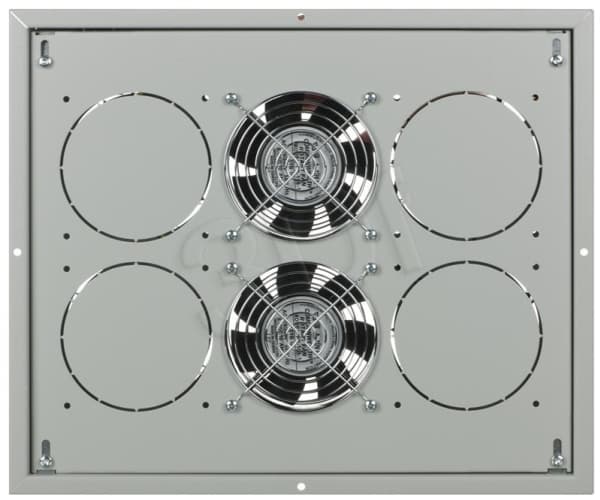 Triton - Rack-viftesett - med termostat - AC 220 V - RAL 7035