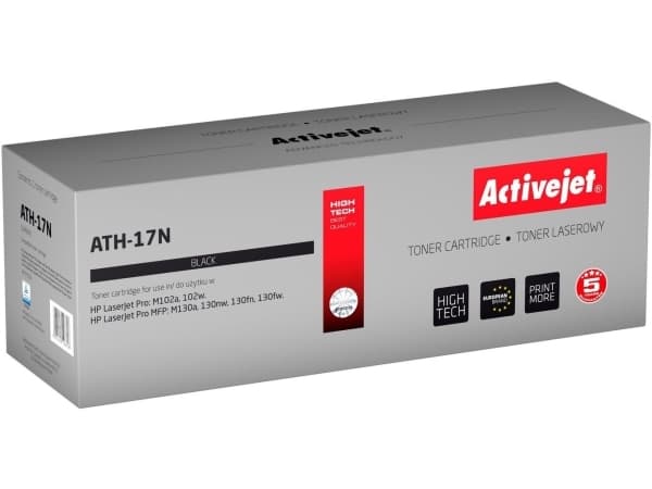 Activejet ATH-17N, 1600 sivua, Musta, 1 kpl