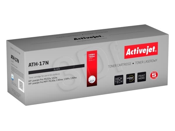 Activejet ATH-17N, 1600 sivua, Musta, 1 kpl