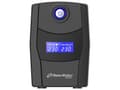 Miniatyrbilde 2 av 5: PowerWalker VI 600 STL, Linje-Interactive, 0,6 kVA, 360 W, Sinus, 162 V, 290 V