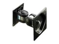 Miniatyrbilde 1 av 5: Neovo PMK-01 - Monteringssett (svingtappveggmontering) - for flatpanel - aluminium, stål - svart - veggmonterbar - for Neovo E17, E17DA R12, F417, F4