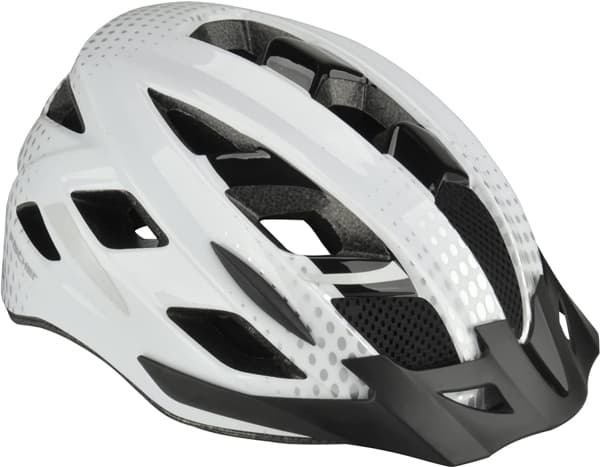 FISCHER FAHRRAD Urban Lano S/M MTB-hjelm Hvid, Sort Konfektionsstørrelse=M