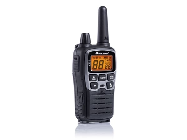 Midland XT70, 24 kanaler, 446.00625 - 446.09375 MHz, LCD, AAA, Alkalinsk, 113 g
