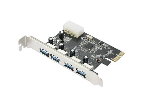 Renkforce 4 porte USB 3.0-controller-kort USB-A PCIe