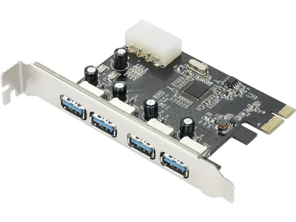 Renkforce 4 porte USB 3.0-controller-kort USB-A PCIe