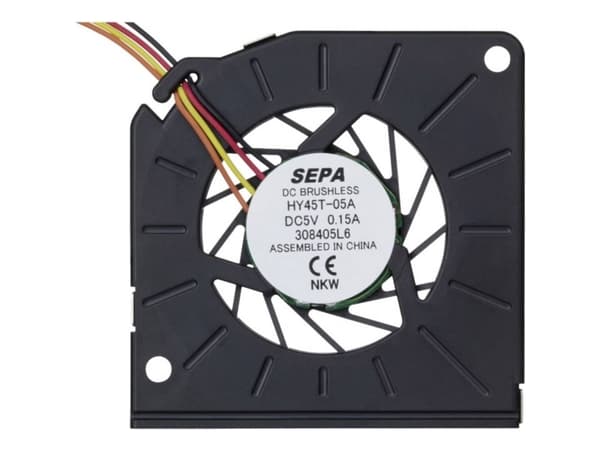 SEPA HY45T05A-830 Radial ventilator 5 V/DC 2.3 m³/h (L x B x H) 45 x 45 x 5 mm