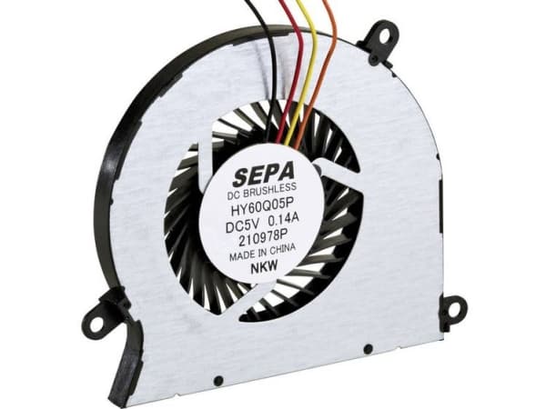 SEPA HY60Q05PSE04A Radial ventilator 5 V/DC 4.1 m³/h (L x B x H) 60.9 x 5 x 56.4 mm