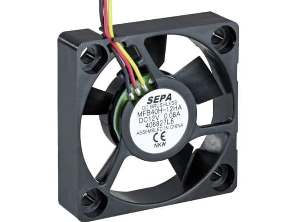 SEPA MFB40H05 Aksial ventilator 5 V/DC 11.0 m³/h (L x B x H) 40 x 40 x 10 mm