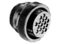 Miniatyrbilde 1 av 2: TE Connectivity 183073-1 Rundstik Stik, lige Samlet poltal: 24 Serie (rundstikforbindelse): CPC 1 stk