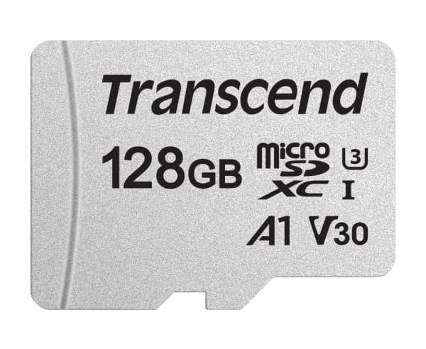 Transcend 300S - Flashminnekort - 128 GB - A1 / Video Class V30 / UHS-I U3 - microSDXC