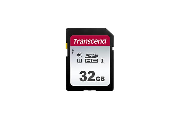 Transcend 300S - Flashminnekort - 32 GB - UHS-I U1 / Class10 - SDHC UHS-I
