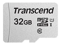 Transcend 300S - Flashminnekort - 32 GB - UHS-I U1 / Class10 - microSDHC