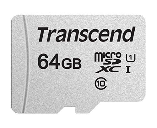 Transcend 300S - Flashminnekort - 64 GB - UHS-I U1 / Class10 - microSDXC