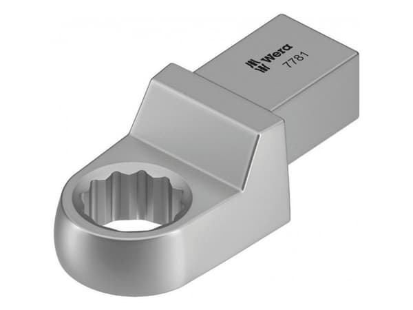 Wera 7781, Momentnyckeländanpassning, Sølv, 21 mm, 1 stk, Krom vanadium stål (Cr-V), 2,8 cm