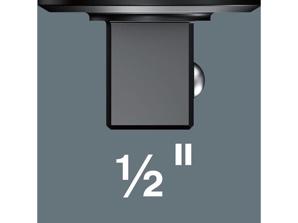 Wera 05078707001, 1 stykker, 1/2", 43 mm, 67 mm, 42 mm, 273 g