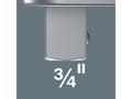 Miniatyrbild 3 av 5: Wera 05078710001, Krom, 3/4", 1 stk, Krom vanadium stål (Cr-V), 12 cm, 410 g