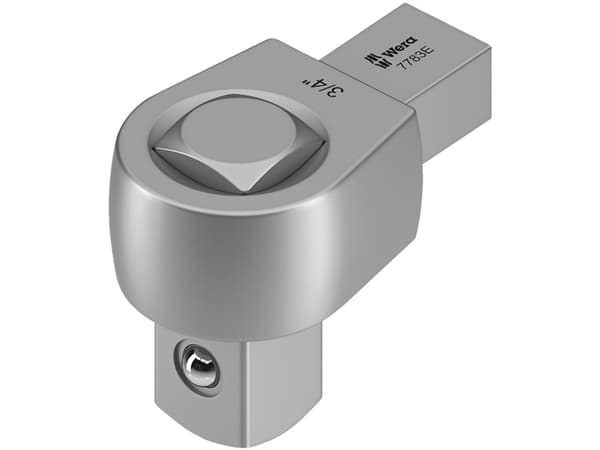 Wera 05078710001, Krom, 3/4", 1 stk, Krom vanadium stål (Cr-V), 12 cm, 410 g