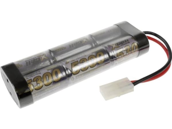 XCell Modelbyggeri-batteripakke (NiMH) 7,2 V 5300 mAh Celletal: 6 Tamiya