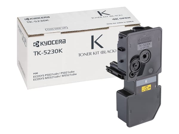 KYOCERA TK-5230K tonerpatron 1 stykker Original Sort