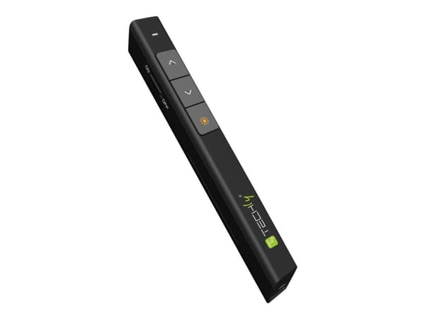 TECHly - Kaukosäädin esitykseen - RF - musta