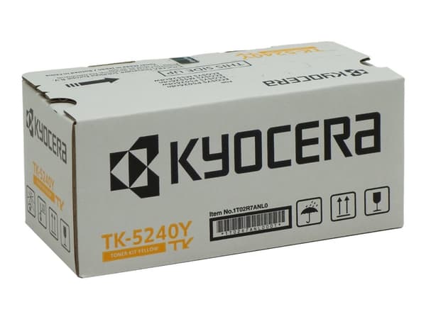 Kyocera TK 5240Y - Gul - original - tonerpatron - for ECOSYS M5526, P5026