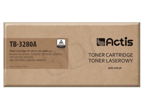 Actis TB-3280A, 8000 sivua, Musta, 1 kpl