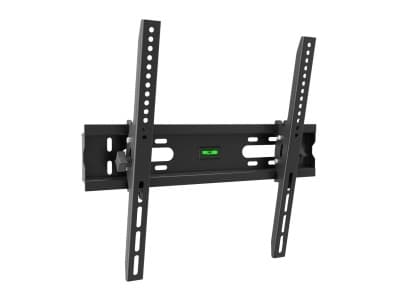 ART AR-47 - Brakett - for flatpanel - pulverbelagt metall - svart - skjermstørrelse: 23"-55" - veggmonterbar