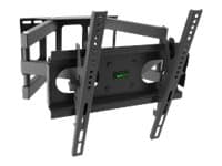 ART AR-51 - Konsol - för platt panel - metall - svart - skärmstorlek: 23"-60" - väggmonterbar