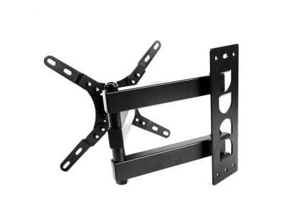 ART AR-57A - Konsol - justerbar arm - för LCD-TV - metall - pulverlackerad svart - skärmstorlek: 17"-42" - väggmonterbar