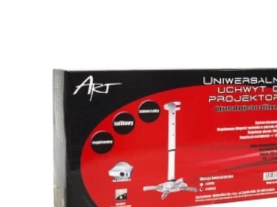 ART P-102 - Brakett - for projektor - aluminium - sølv - takmonterbar
