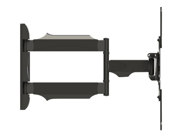 ART AR-78 - Brakett - justerbar arm - for LCD-TV - metall - pulverbelagt svart - skjermstørrelse: 23"-52" - veggmonterbar
