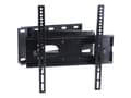 Miniatyrbilde 3 av 5: ART AR-86 - Brakett - justerbar arm - for LCD-TV - metall - svart - skjermstørrelse: 32"-63" - veggmonterbar