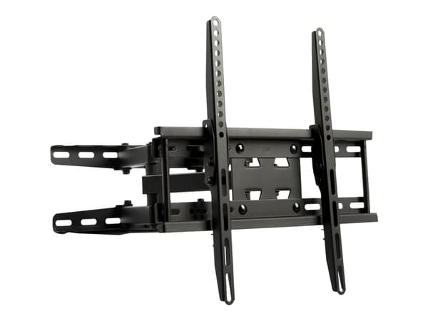 ART ADUX150 - Brakett - justerbar dobbelarm i full bevegelse - for LCD-TV - metall - svart - skjermstørrelse: 23"-60" - veggmonterbar