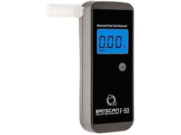 BACscan F-50 Alkoholimittari 0 - 4% Musta