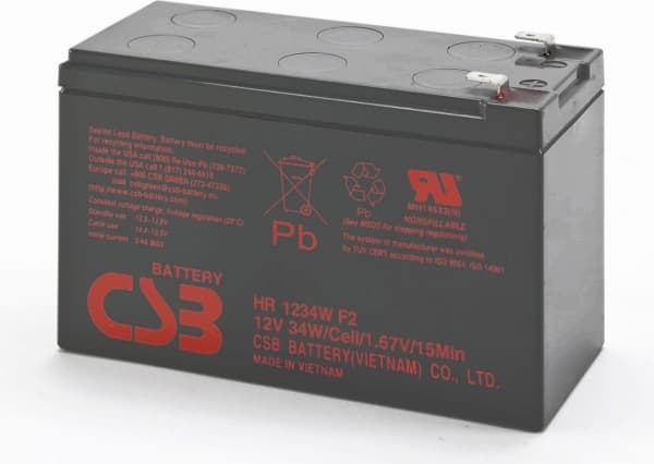 CSB HRL1234WF2 - UPS-batteri - 1 x batteri - blysyre - 8.5 Ah