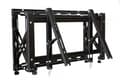 Miniatyrbilde 3 av 5: EDBAK Pop-Out Universal Video - Monteringssett (veggmontering) - for LCD-skjerm - låsbar - svart - skjermstørrelse: 42"-65" - veggmonterbar