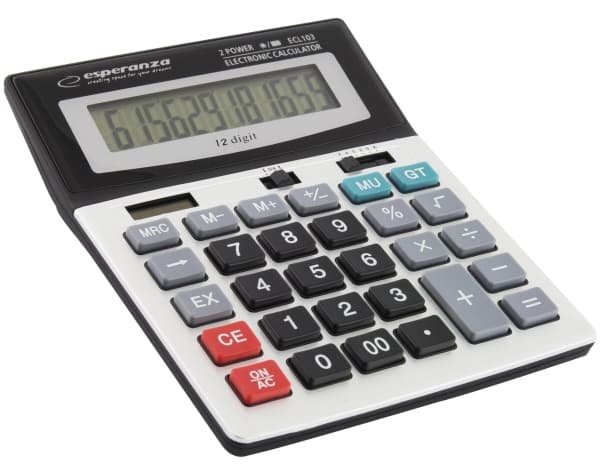 Esperanza ECL103 - Skrivbordskalkylator - 12 siffror