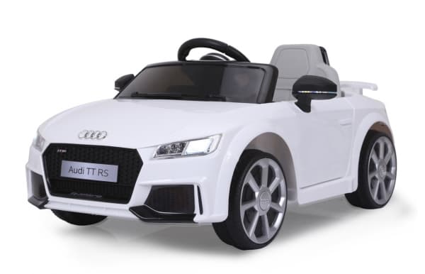 Jamara Audi TT RS, 3 år, 4 hjul, Hvit, Batterier kreves