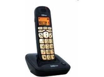 MaxCom MC6800 phone wireless, Big Button - Black