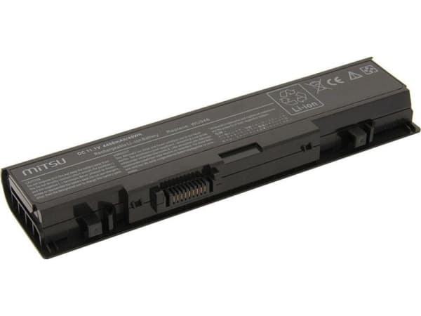 Mitsu battery for Dell Studio 1535, 1537, 4400 mAh, 11.1 V (BC/DE-1535)